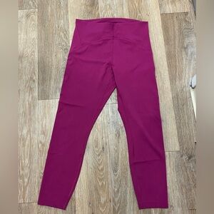 Lululemon Magenta Leggings
